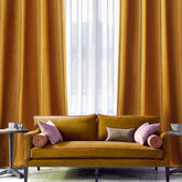 MIULEE Blackout Velvet Curtains Solid Soft Grommet Thermal Room Darkening Curtains Drapes 2 Panels - Miulee